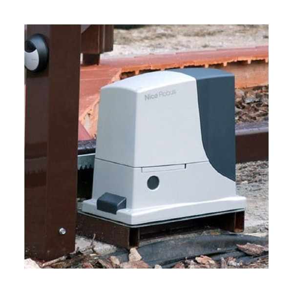 Kit motorisation portail coulissant 600kg NICE ROBUS 600 Portail