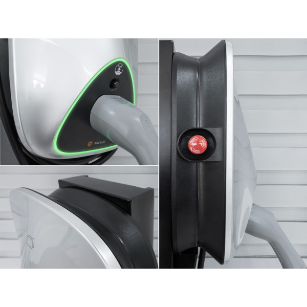 Borne de recharge Aurora 7 - voiture électrique - 7 kW - 220V - Domotique  et maison connectée - Dom Automatismes