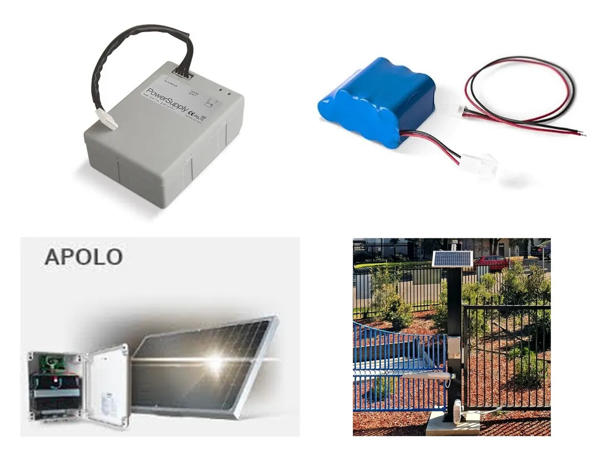 Batterie de secours et solaire
