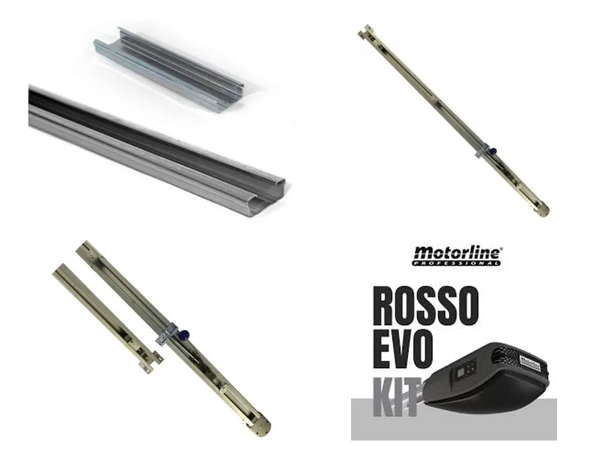 Rails et rallonges de porte de garage