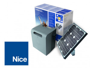[1071] KIT PHOTOVOLTAÏQUE, Panneau 15W, Batterie 12V, NICE - SOLEMYO