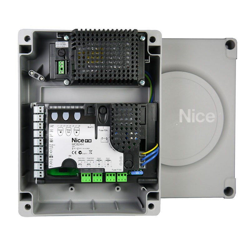 LOGIQUE DE CDE NICE MC824H + COFFRET BLUEBUS