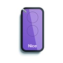 TELECOMMANDE 02 CANAUX NICE INTI2L LILAS
