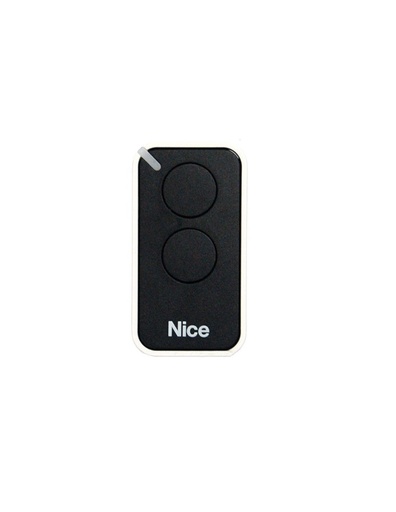 [1116] TELECOMMANDE 02 CANAUX NICE INTI2 NOIRE