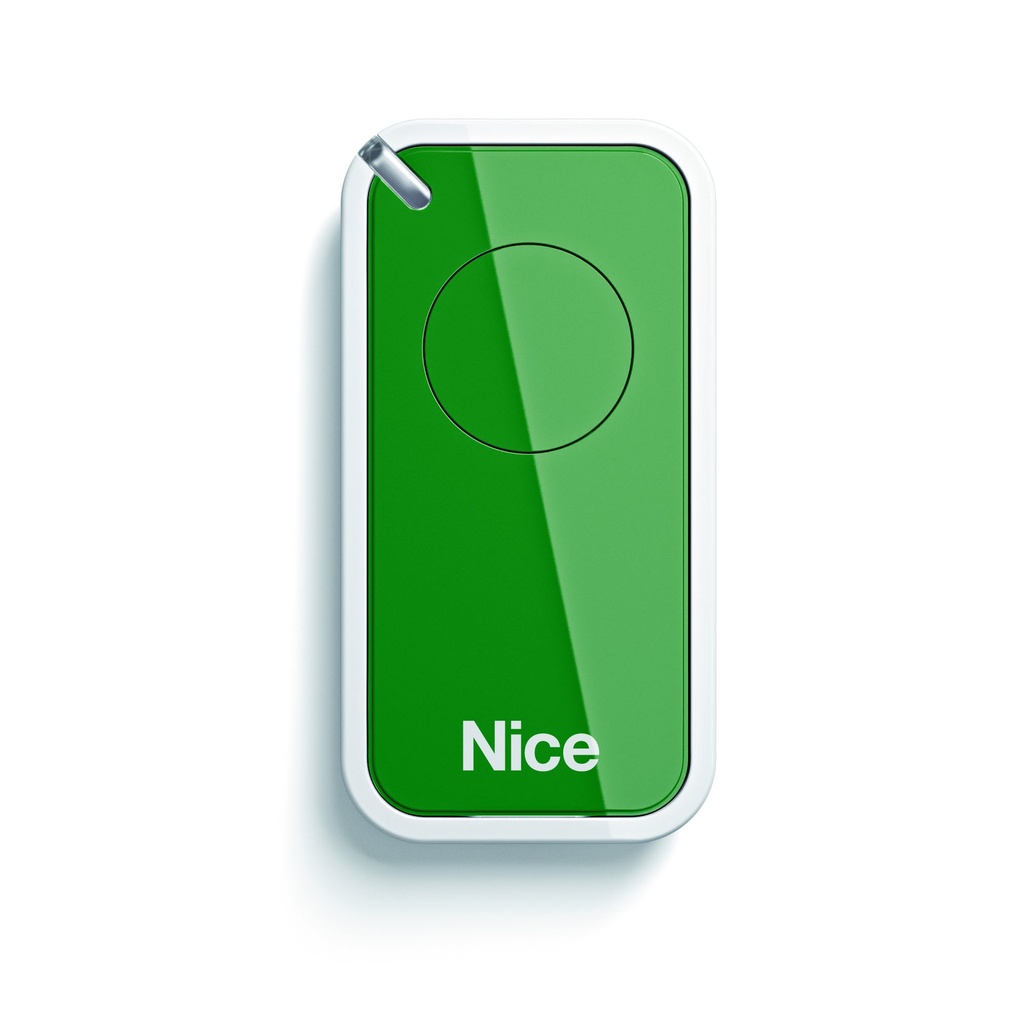 TELECOMMANDE 02 CANAUX NICE INTI2G VERTE