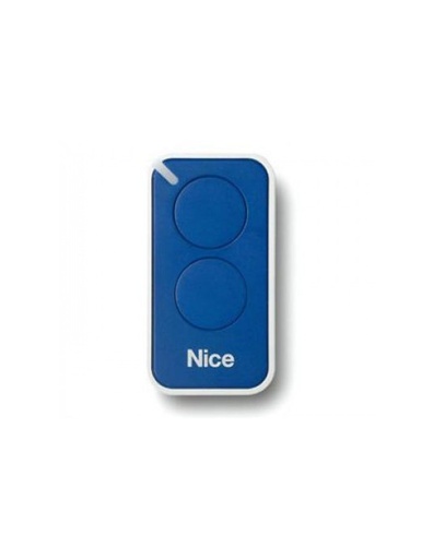 [1150] TELECOMMANDE 02 CANAUX NICE INTI2B BLEUE