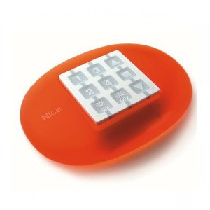 WEO SUPPORT CAOUTCHOUC ORANGE OVAL - NICE