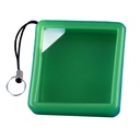 WCF PORTE-CLÉ CAOUTCHOUC VERT P/ TLC - NICE