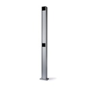 Colonne Alu 100cm (x1), avec 2 Logements Photocellules Mediums NICE - PPH4
