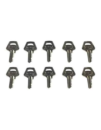 [12315] CLÉ RBS UNIVERSELLE CH0062001 (x10) NICE - SP10CH
