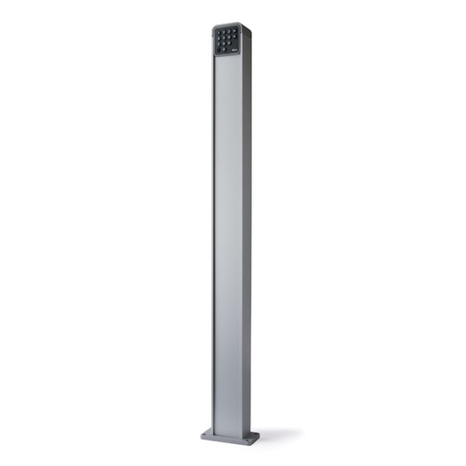 [1276] Colonne Alu 110cm (x1), avec 1 Logement Digicode, NICE - PPK