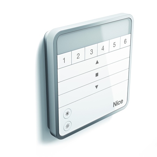 [1277] TELECOMMANDE 06 CANAUX NICE MURALE W6