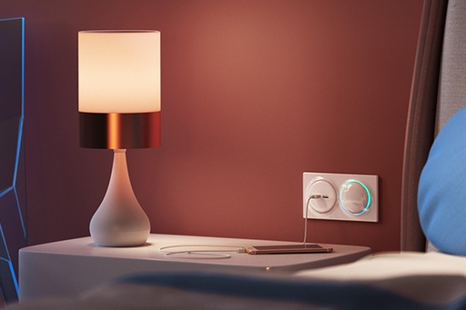 [1283] WALLI DIMMER BLANC - FIBARO
