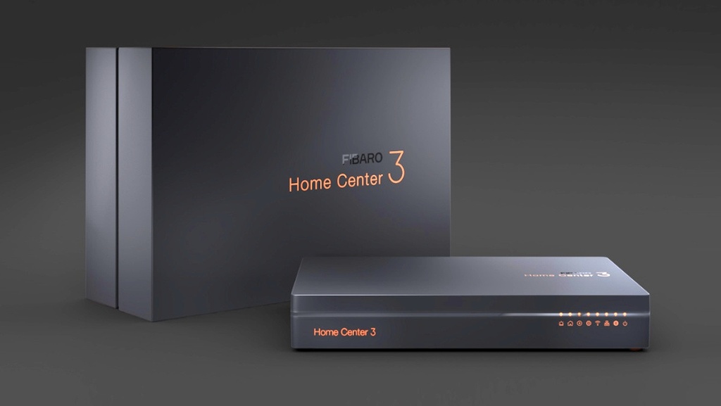 BOX HOME CENTER 3 Noire, FIBARO - HC3