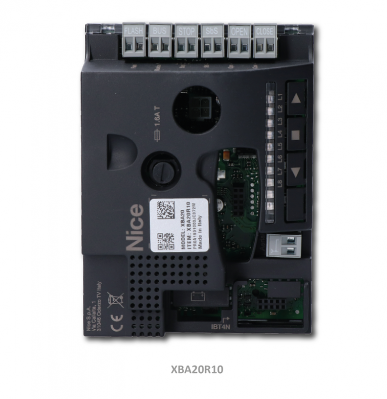 LOGIQUE DE CDE NICE SPXBA20R10 P/DA - Barrières levantes et parking SBAR