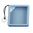 WCI PORTE-CLÉ CAOUTCHOUC ICE BLUE P/ TLC - NICE
