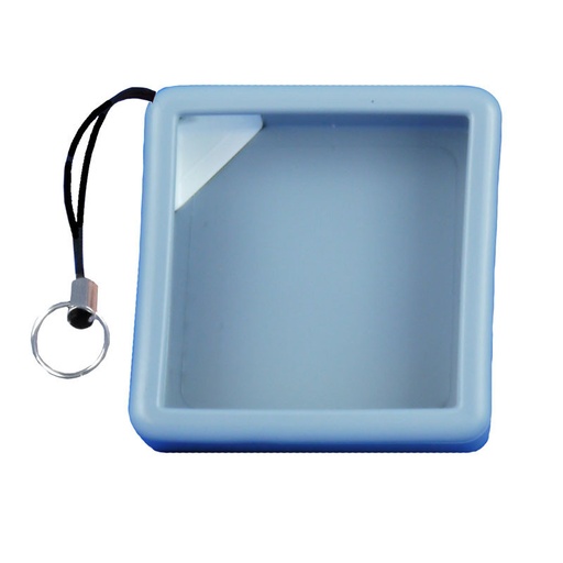 [1831] WCI PORTE-CLÉ CAOUTCHOUC ICE BLUE P/ TLC - NICE
