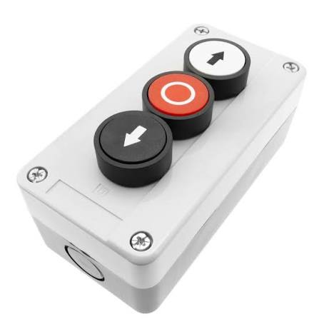 BOUTON POUSSOIR MTL 3 BOUTONS - BOTPR