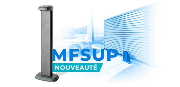 Colonne Alu. 52cm (X1), P/ Photocellule MTL - MFSUP