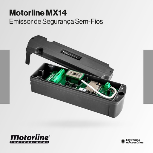 [12274] EMETTEUR RADIO MTL P/ BARRE PALPEUSE - MX14
