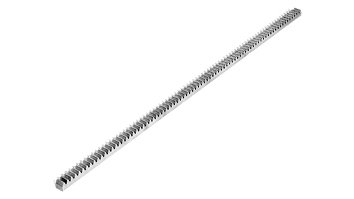 [1284] CREMAILLERE 22x22 ACIER, 1ML, MTL - CRM7