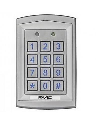 [1500] CLAVIER A CODES ANTI-VANDALE + BOITIER METAL FAAC - 180CLAV40