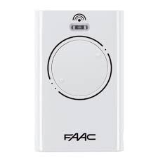 [11584] TELECOMMANDE 02 CANAUX FAAC, BLANCHE, XT2, 868MHz, SLH - 787009
