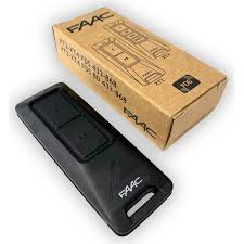 [12562] TELECOMMANDE 02 CANAUX FAAC NOIRE, XT2, FDS 433 & 868 MHz - 787017