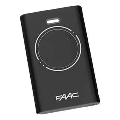 TELECOMMANDE 02 CANAUX FAAC, NOIRE, XTO2, 868MHz, SLH-DS - 787030