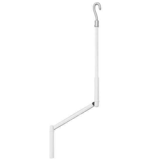 MANIVELLE SOLID OSCILLANTE + CROCHET ZINGUÉ, 155cm - DS01A