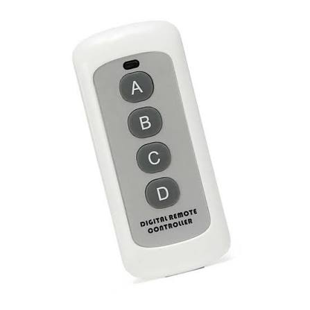TELECOMMANDE 01 Canal, Porte-Clé, Blanche, SOLID - DD2291H