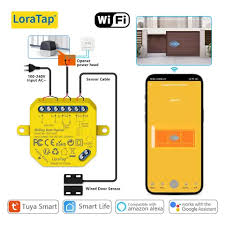 RECEPTEUR OUVRE-PORTAIL, WIFI, BLUETOOTH, TUYA, JAUNE - ALI