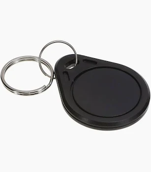 [12747] BADGE PORTE-CLÉ RFID NOIR MIFARE 13,56MHz - ALI