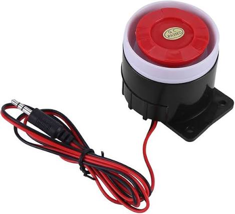 [12122] SIRENE INTERIEURE DC 12V - 110 DB ( FILAIRE JACK )