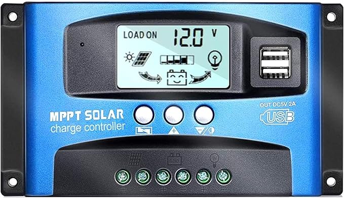 REGULATEUR DE CHARGE 40A MPPT P/ PANNEAU SOLAIRE