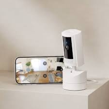 CAMERA MINI, WIFI, Cache de confidentialité manuel son & vidéo, INTÉRIEUR ROTATIVE 360° - RING