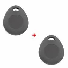 [12545] BADGE PHILIPS PORTE-CLÉ USER GRIS (X2) - 531011