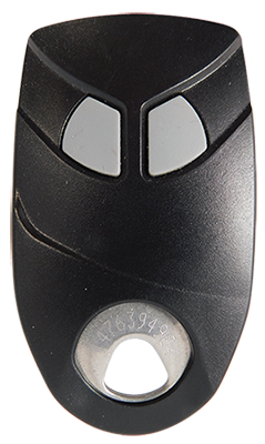 [1060] TELECOMMANDE 02 CANAUX INTRATONE NOIRE 09-0101