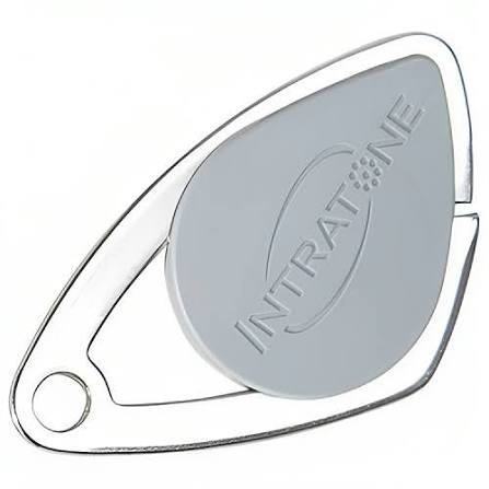 BADGE PORTE-CLÉ MIFARE GRIS INTRATONE 08-0102