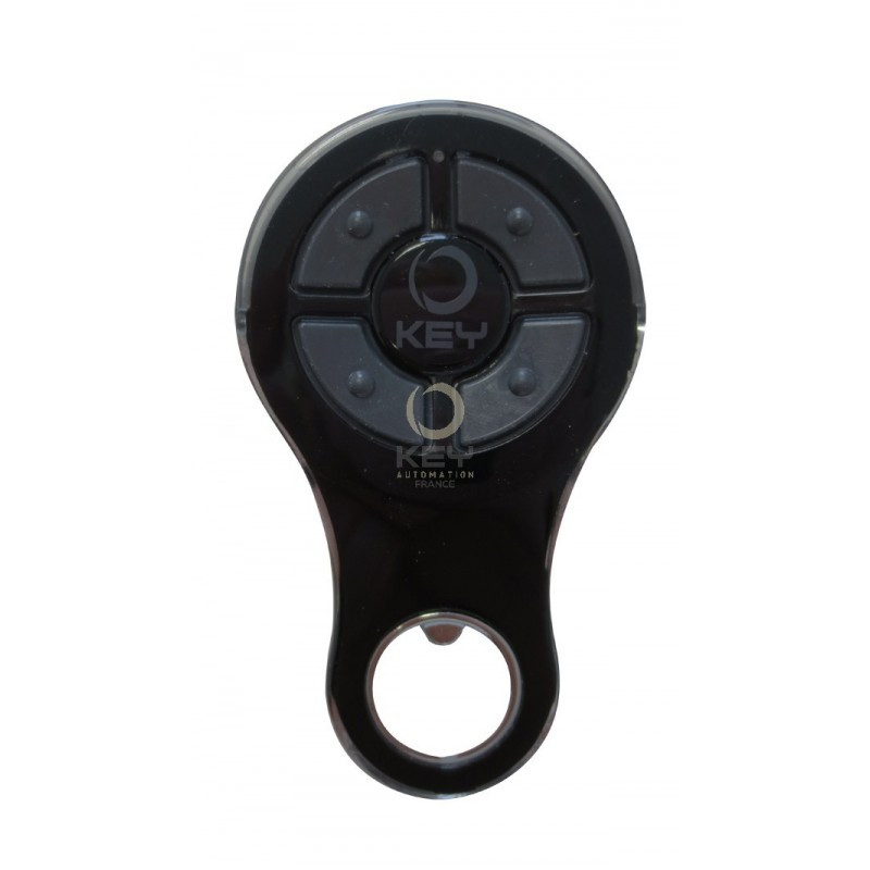 TELECOMMANDE 04 CANAUX KEY NOIRE SUB44R
