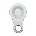 TELECOMMANDE 04 CANAUX KEY BLANCHE - SUB44WR
