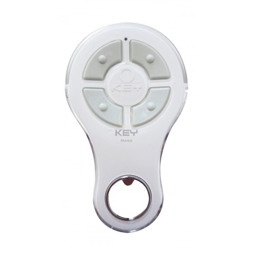 [1077] TELECOMMANDE 04 CANAUX KEY BLANCHE - SUB44WR