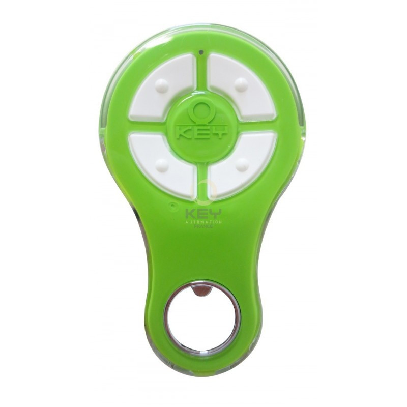 TELECOMMANDE 04 CANAUX KEY VERTE SUB-44GR