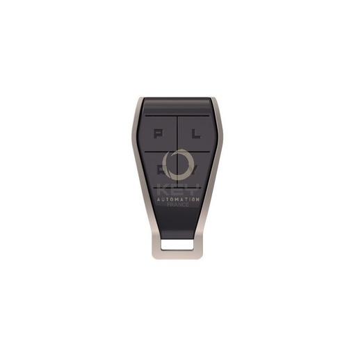 [1383] TELECOMMANDE 04 CANAUX KEY NOIRE (X2) KPLAY4R