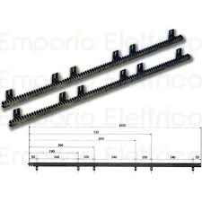 CREMAILLERE NYLON/ACIER <800KG (x2), en Boîte, avec VIS.