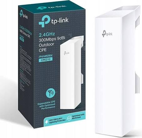 AMPLIFICATEUR WIFI, Point d’Accès 2,4 GHz, TP-Link - CPE210