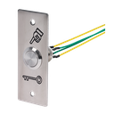 BOUTON POUSSOIR SEWOSY INOX - PB19NO+NC_4FS_SI