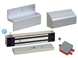 VENTOUSE ELECTROMAGNETIQUE de 370 Kg, en APPLIQUE, EXTERIEUR, SEWOSY- EXT400CTCNFT