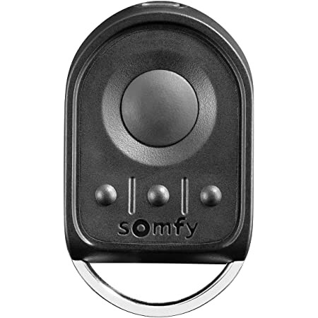 [11346] TELECOMMANDE 04 CANAUX SOMFY NOIRE KEYGO RTS