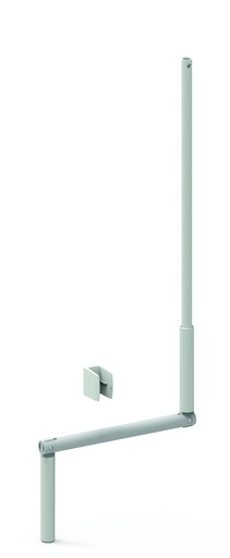 [10920] MANIVELLE ZF OSCILLANTE + CLIP MURAL - E801GA